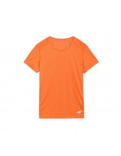 Camiseta naranja 4F naranja mujer