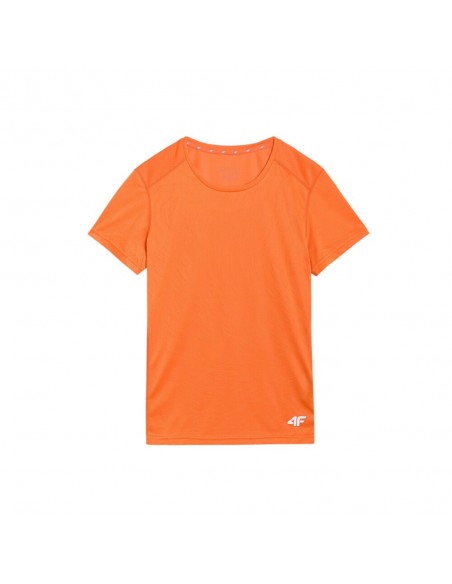 Camiseta naranja 4F naranja mujer
