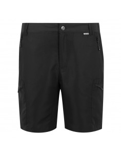 Pantalón corto outdoor negro Regatta  negro hombre