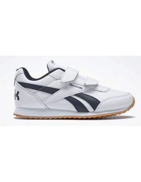ZAPATILLAS JR REEBOK CL JOGGER BLANCO MARINO