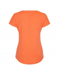 Camiseta pico naranja  DARE2B naranja mujer 2