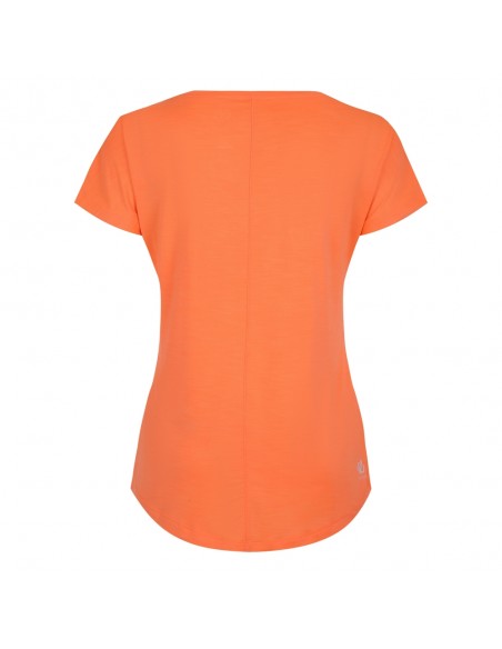 Camiseta pico naranja  DARE2B naranja mujer