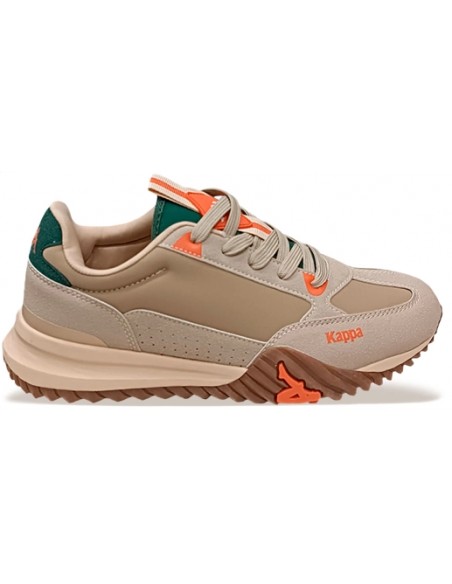 Zapatilla de Moda para HOMBRE KAPPA AUTHENTIC ARKLOW BEIGE LT-GREEN DK-ORANGE