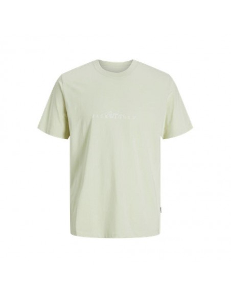Camiseta JACK & JONES JORVARENNA BRANDING TEE SS CREW NECK 12273163 Verde Verde