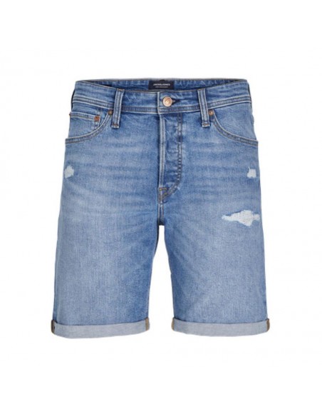 Pantalón Corto JACK & JONES JJIRICK JJIORIGINAL SHORTS AM 360 SN 12269612 Azul Azul