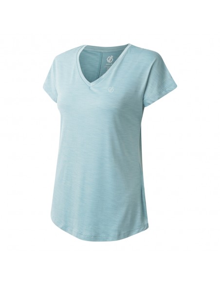 Camiseta pico azul DARE2B azul mujer