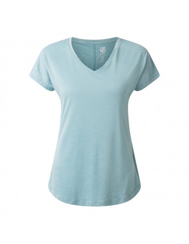 Camiseta pico azul DARE2B azul mujer