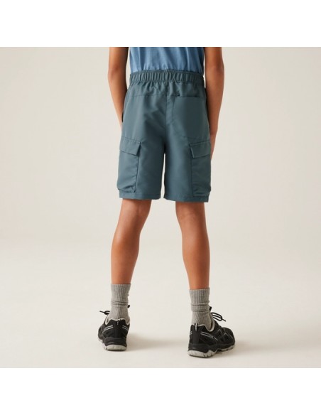Pantalón corto outdoor  Gris Regatta  SorcerShortsIII  RKJ143-S7G  UNISEX JUNIOR  GRIS