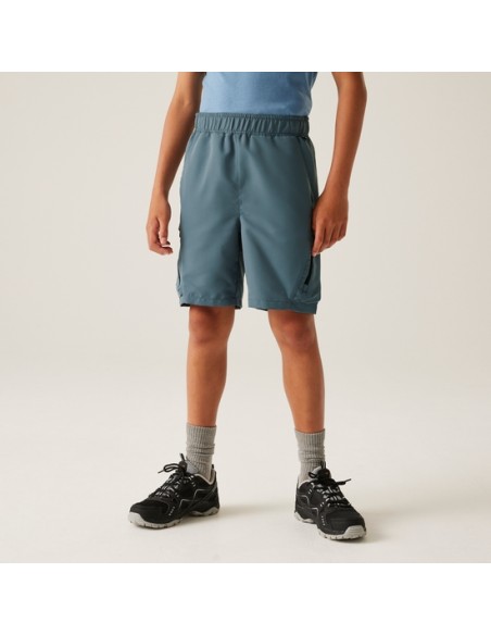 Pantalón corto outdoor  Gris Regatta  SorcerShortsIII  RKJ143-S7G  UNISEX JUNIOR  GRIS