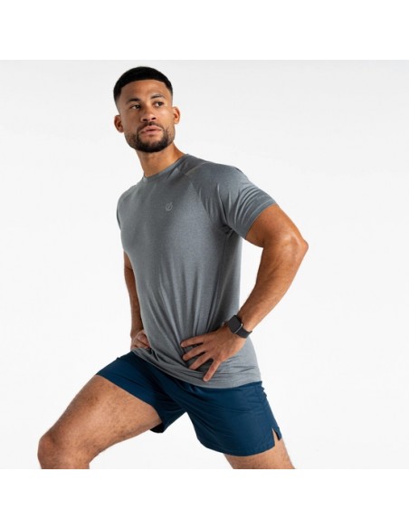Camiseta Gris  DARE2B  AccelerateTee  DMT722-7MZ  HOMBRE  GRIS