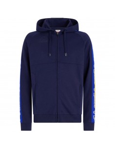 SUDADERA ABIERTA CON CAPUCHA HOMBRE KAPPA LOGO GIMELO