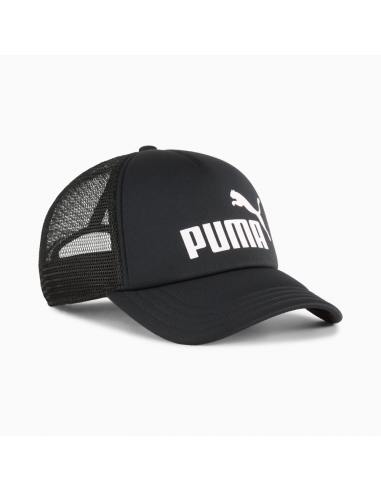 Gorra Negra Puma-ESS NO. 1 LOGO Trucker Cap-025986-01-NEGRO UNISEX