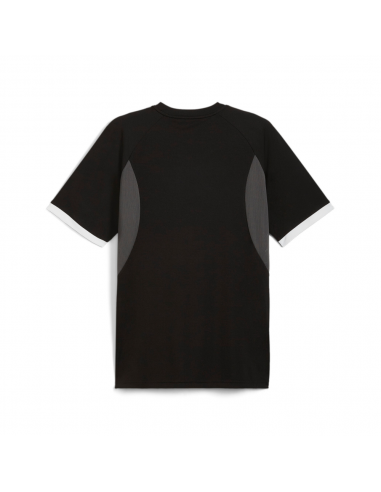 Camiseta Negra manga corta Puma-IndividualLIGA Jersey-659526-03-NEGRO-GRISES UNISEX