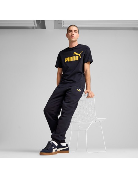 Camiseta Azul Marino manga corta Puma-PUMA UNITED Tee-684631-16-AZUL MARINO UNISEX
