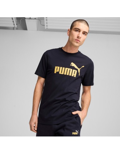 Camiseta Azul Marino manga corta Puma-PUMA...