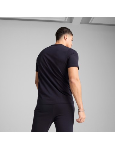 Camiseta Azul Marino manga corta Puma-PUMA...