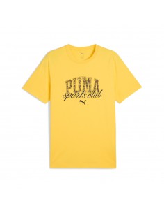 Camiseta Amarilla manga corta Puma-PUMA CLASS Graphic...