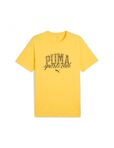 Camiseta Amarilla manga corta Puma-PUMA CLASS Graphic Tee-684643-55-AMARILLO UNISEX