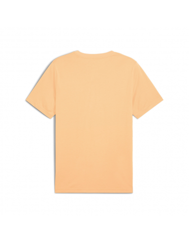 Camiseta Amarilla manga corta Puma-ESS LOGO LAB Summer Tee-684671-41-NARANJA UNISEX