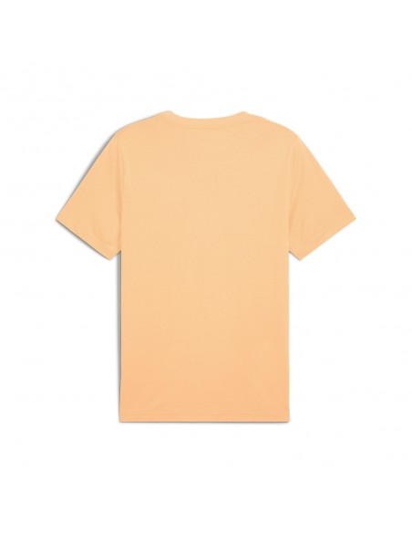 Camiseta Amarilla manga corta Puma-ESS LOGO LAB Summer Tee-684671-41-NARANJA UNISEX