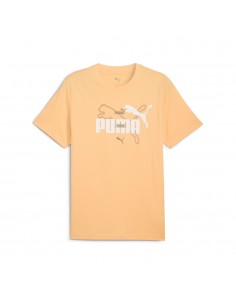 Camiseta Amarilla manga corta Puma-ESS LOGO LAB Summer... 2