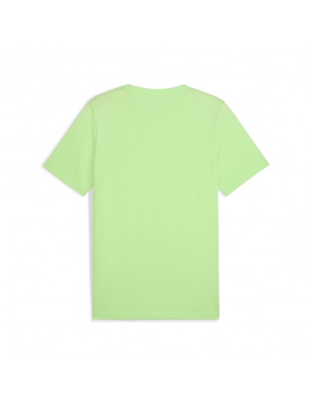 Camiseta manga corta Verde Puma-ESS LOGO LAB Summer Tee-684671-49-VERDE UNISEX