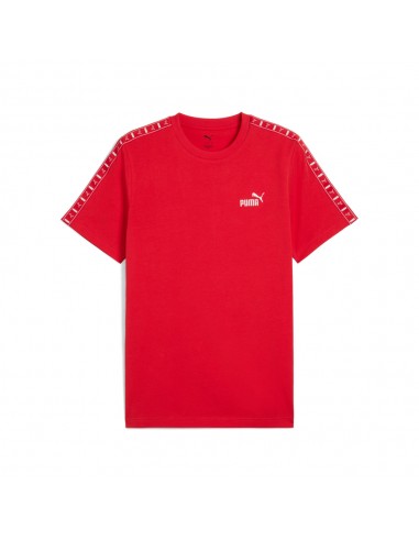 Camiseta Roja manga corta Puma-ESS TAPE...