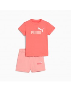 Conjunto Camiseta + Bermuda Puma-MINICATS ESS Tee and...