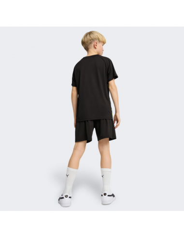 Conjunto Camiseta Negra + Bermuda Negra Puma-TAD ESS Poly AOP Tee and Shorts Set B-686301-01-NEGRO UNISEX JUNIOR