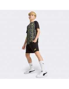 Conjunto Camiseta Negra + Bermuda Negra Puma-TAD ESS Poly... 2