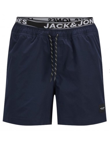 Bañador JACK & JONES JPSTMAUI JJSWIM DB WB AKM SN JNR 12273847 Azul Azul