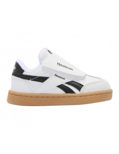 ZAPATILLAS BEBE REEBOK SMASH EDGE HOOK & LOOP BLANCO/NEGRO
