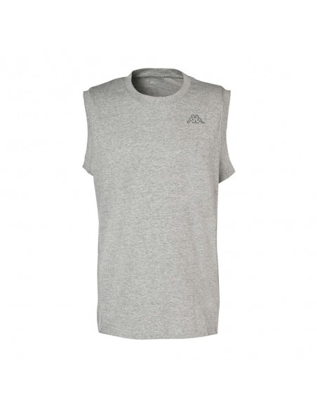 CAMISETA DE TIRAS HOMBRE KAPPA LOGO CADWAL GRIS