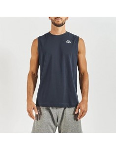 CAMISETA DE TIRAS HOMBRE KAPPA LOGO CADWAL MARINO