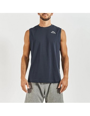 CAMISETA DE TIRAS HOMBRE KAPPA LOGO CADWAL MARINO