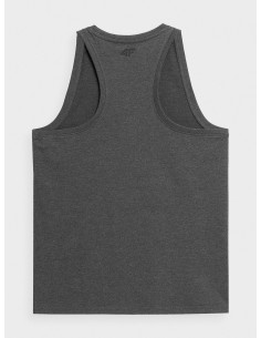 CAMISETA DE TIRAS HOMBRE 4F GRIS OSCURO 2