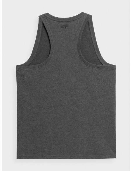 CAMISETA DE TIRAS HOMBRE 4F GRIS OSCURO