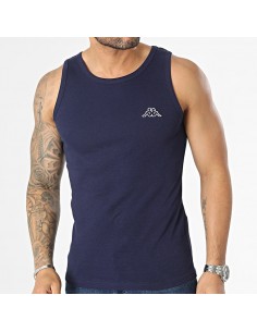 CAMISETA DE TIRAS HOMBRE KAPPA LOGO CARSENAC SKIN MARINO