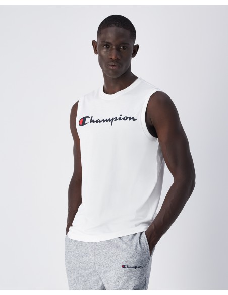 Camiseta CHAMPION TANK 220778 WHT Blanco