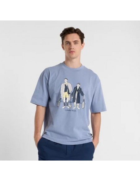 Camiseta NEW BALANCE Perfect Match Tennis T Shirt  MT51412 DUS Azul