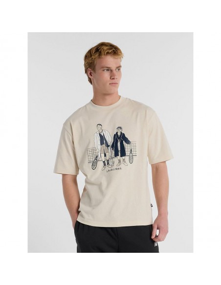 Camiseta NEW BALANCE Perfect Match Tennis T Shirt  MT51412 LIN Blanco