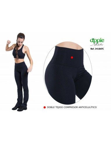 MALLA LARGA RECTA HAPPY DANCE ANTICELULITICA ADELGANZANTE NEGRO