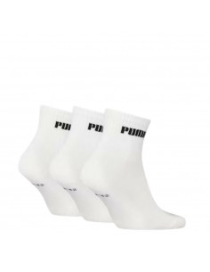 Calcetines blancos Puma blancos 3 pares