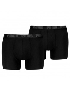 Boxers negros Puma negros hombre 2 unidades