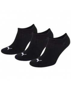 Calcetines negros Puma negros 3 pares