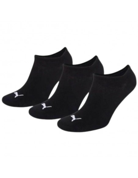 Calcetines negros Puma negros 3 pares