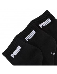 Calcetines negros puma negros 3 pares 2