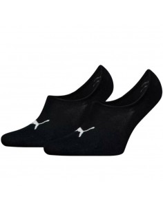 Calcetienes pinkie negro Puma negro 2 pares