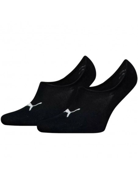Calcetienes pinkie negro Puma negro 2 pares