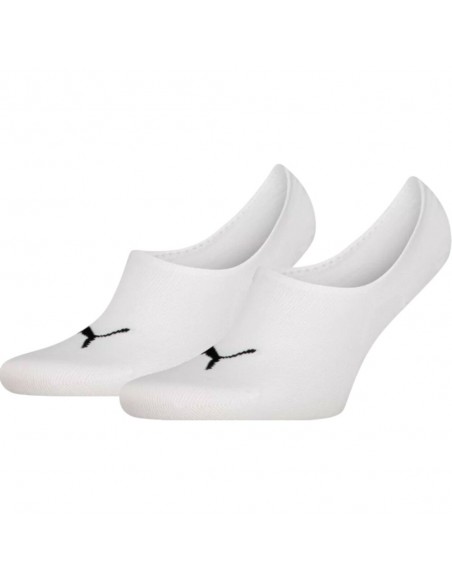 Calcetines pinkie blancos puma blancos 2 pares